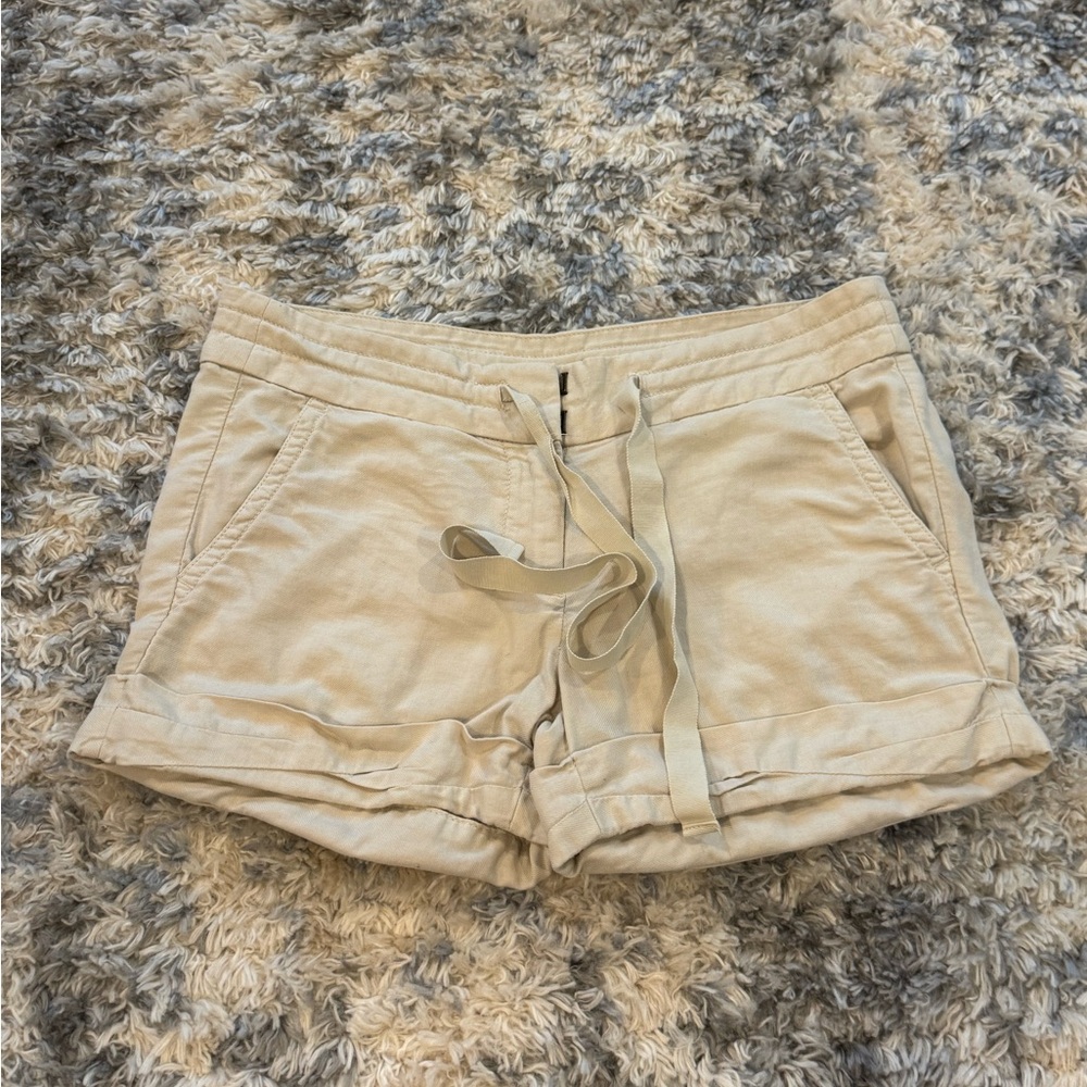 J Crew Women’s Khaki Shorts Size 0 Cotton Comfy Summer Casual Dressy Lightweight